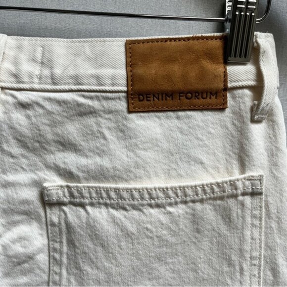 Denim Forum Aritzia The Lou Low Rise Carpenter 20L straight leg jeans sz 26 - Picture 9 of 13